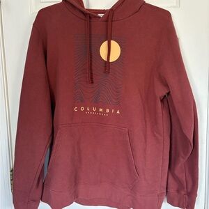 Columbia Rust Hoodie